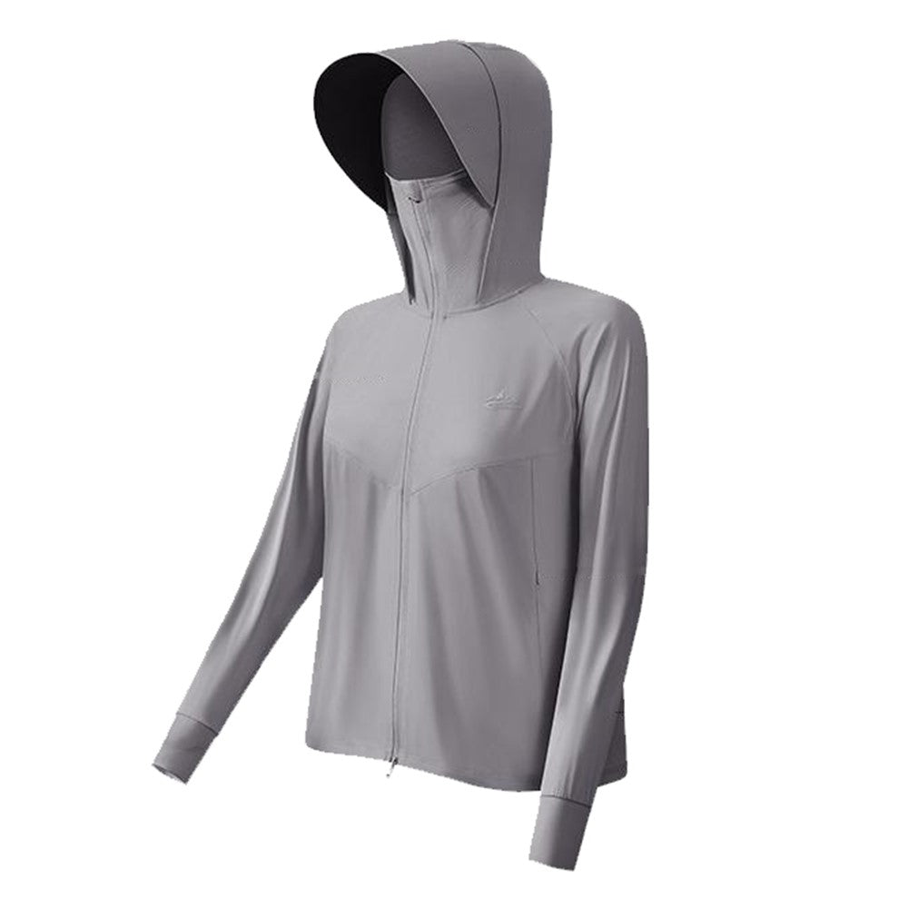 GOLOVEJOY FSY11 Lightweight Sun Protection Jacket Cooling Breathable Coat with Removable Hood Brim