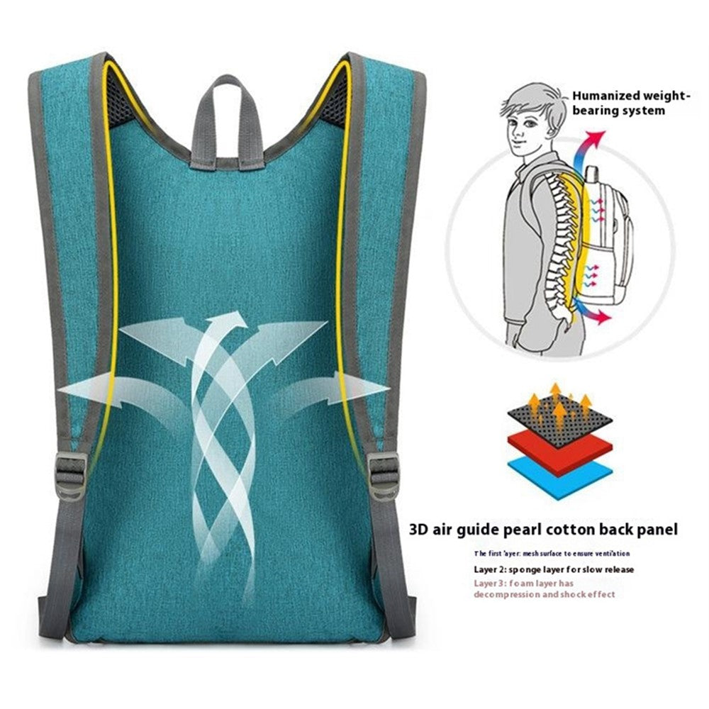 VANAHEIMR 628 Foldable Outdoor Travel Backpack Oxford Cloth Climbing Hiking Daypack