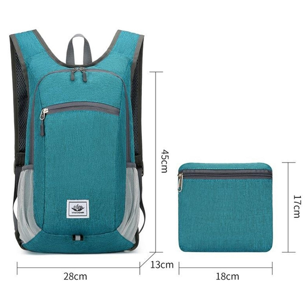 VANAHEIMR 628 Foldable Outdoor Travel Backpack Oxford Cloth Climbing Hiking Daypack