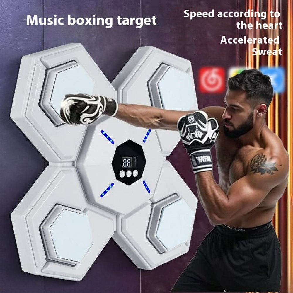 AL789275 Smart Bluetooth-compatible Music Boxing Machine Wall Mounted Boxing Target for Men Women Kids