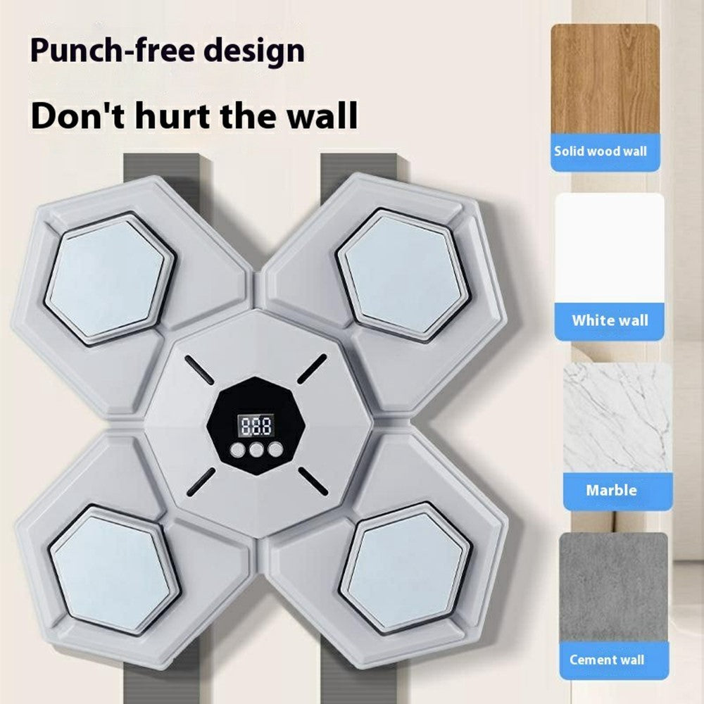 AL789275 Smart Bluetooth-compatible Music Boxing Machine Wall Mounted Boxing Target for Men Women Kids