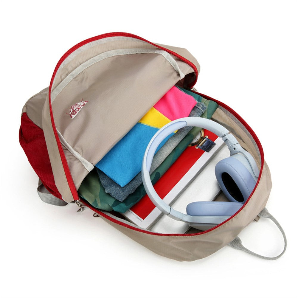 AZELA A1341 Lightweight Foldable Backpack Waterproof Nylon Shoulder Bag for Outdoor Hiking Camping