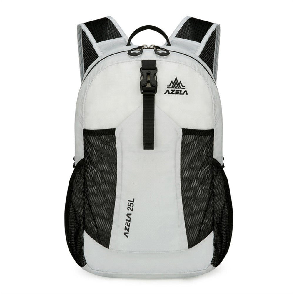 AZELA A1341 Lightweight Foldable Backpack Waterproof Nylon Shoulder Bag for Outdoor Hiking Camping