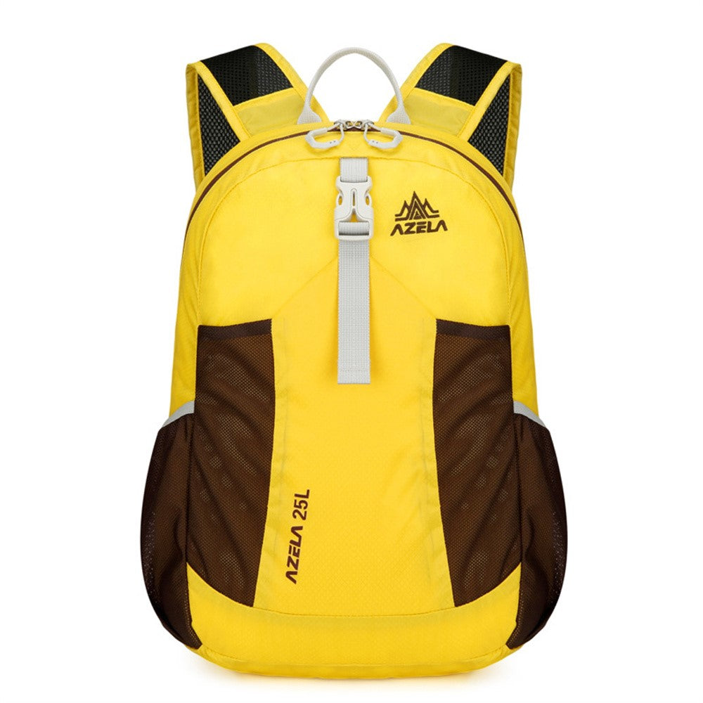 AZELA A1341 Lightweight Foldable Backpack Waterproof Nylon Shoulder Bag for Outdoor Hiking Camping