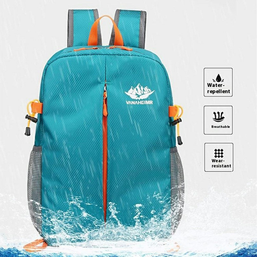 VANAHEIMR 528 Foldable Hiking Backpack Lightweight Polyester Laptop Storage Outdoor Travel Bag