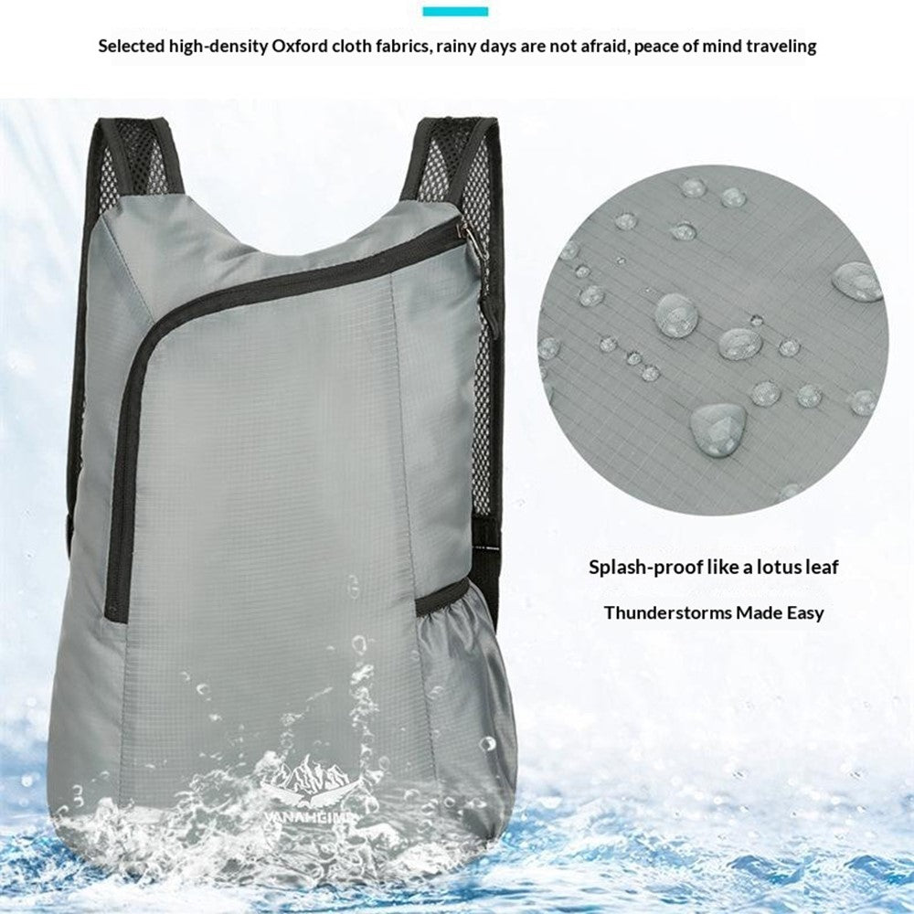 Foldable Hiking Backpack Lightweight Portable Travel Daypack for Outdoor Cycling Sports
