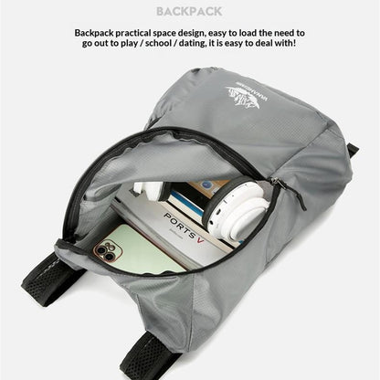 Foldable Hiking Backpack Lightweight Portable Travel Daypack for Outdoor Cycling Sports