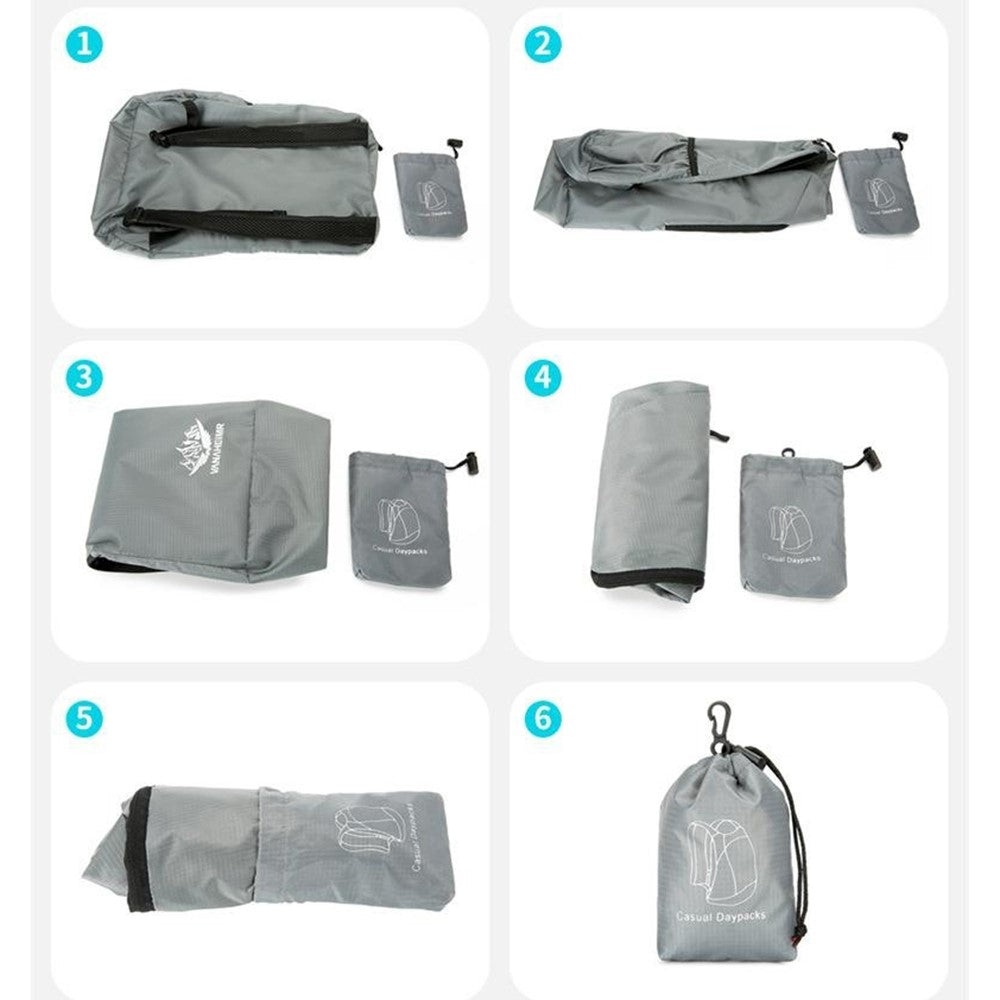Foldable Hiking Backpack Lightweight Portable Travel Daypack for Outdoor Cycling Sports