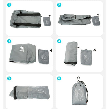 Foldable Hiking Backpack Lightweight Portable Travel Daypack for Outdoor Cycling Sports
