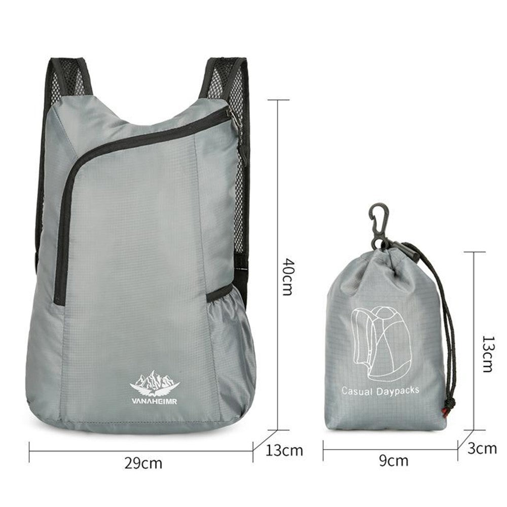 Foldable Hiking Backpack Lightweight Portable Travel Daypack for Outdoor Cycling Sports