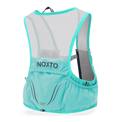 OUTDOOR INOXTO 3.5L Running Vest Backpack Lightweight Phone Water Bottle Holder Hiking Cycling Backpack Size L