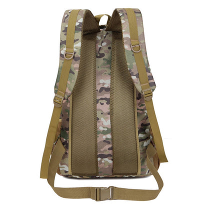 FLAMEHORSE 50L Large Capacity Nylon Backpack Outdoor Hiking Trekking Rucksack