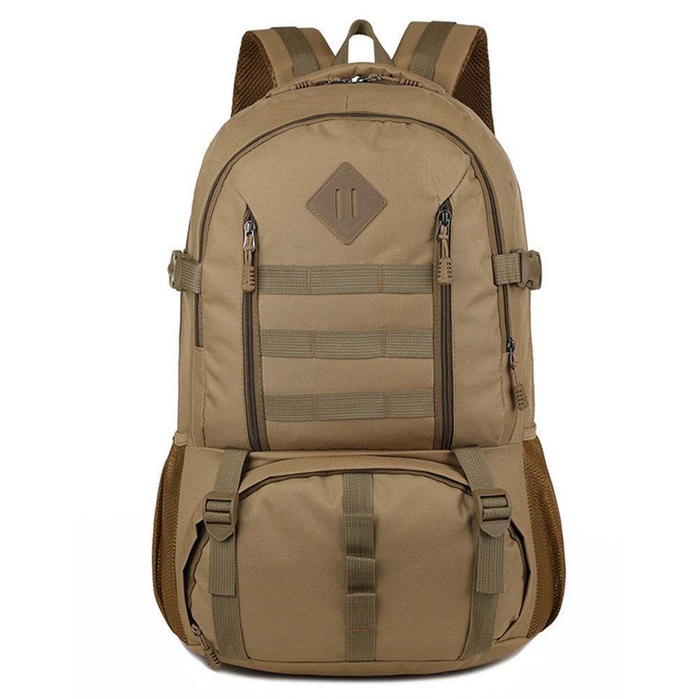 FLAMEHORSE 50L Large Capacity Nylon Backpack Outdoor Hiking Trekking Rucksack