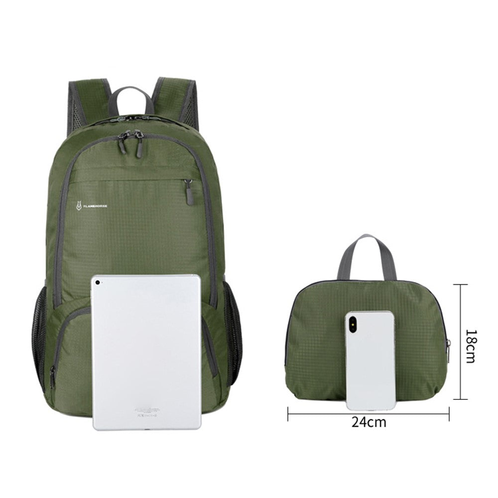 FLAMEHORSE k66 Waterproof Oxford Cloth Backpack Casual Travel Sports Foldable Shoulder Bag