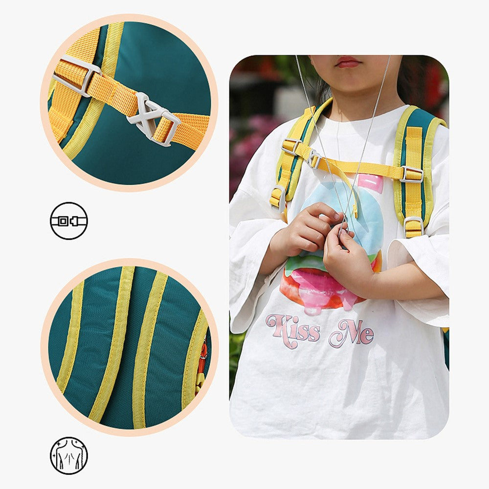 TAIDING 8225 Kids Teens Backpack Travel School Rucksack Nylon+Polyester Shoulder Bag, Size S