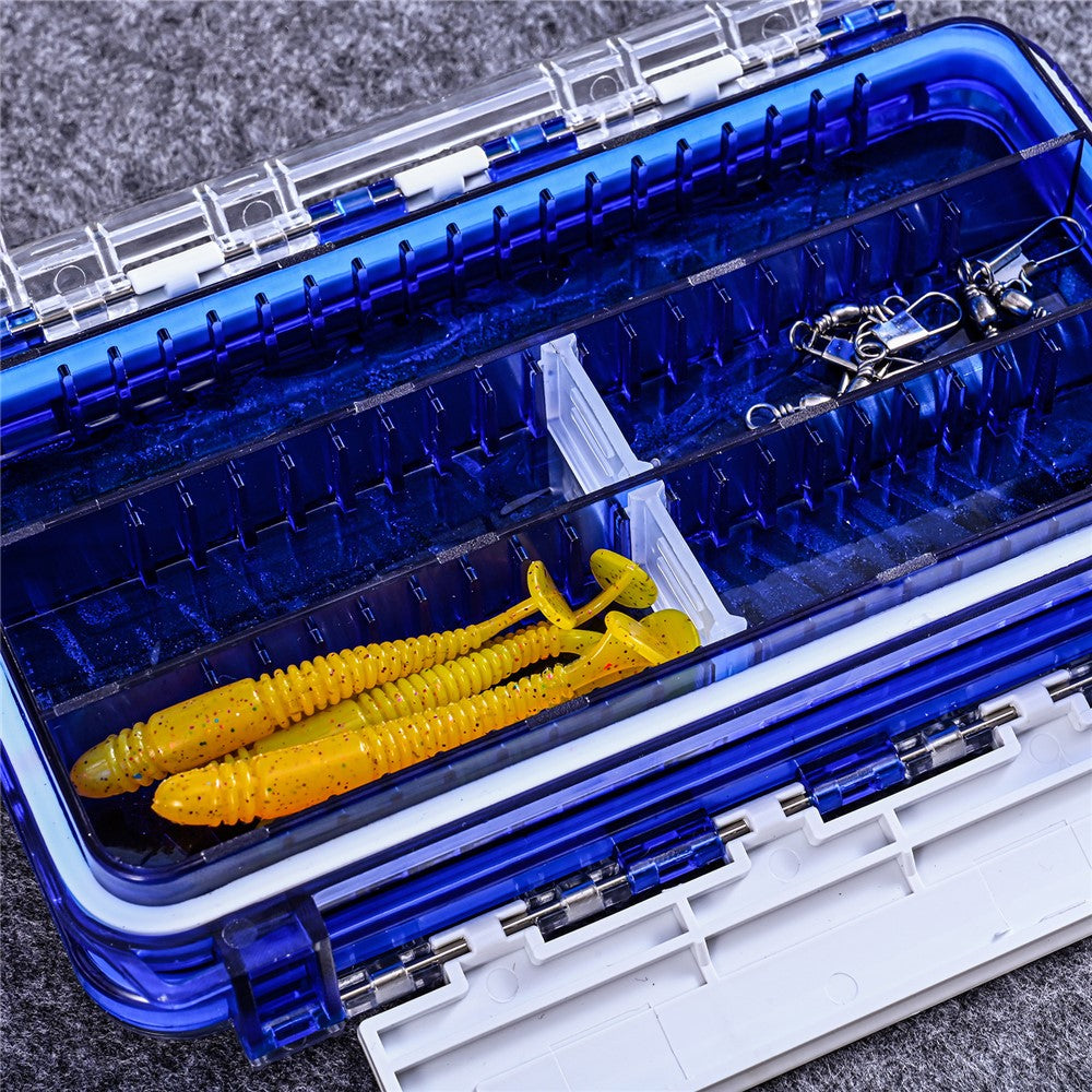 LEO 28237 Fishing Tackle Boxes Waterproof Hooks Storage Organizer Transparent PC Lure Fishing Box