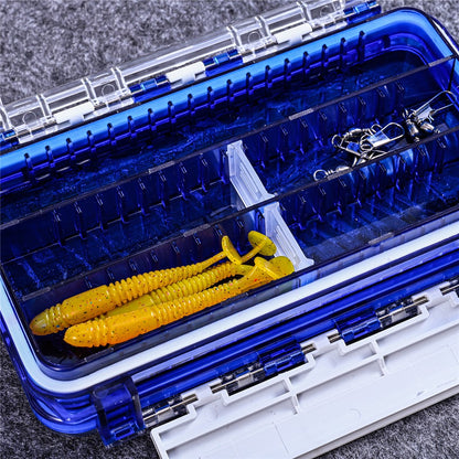 LEO 28237 Fishing Tackle Boxes Waterproof Hooks Storage Organizer Transparent PC Lure Fishing Box