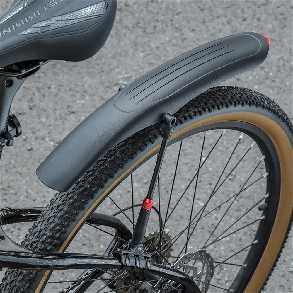 WEST BIKING YP0714029 Bicycle Fender with Taillight for 26-29 inch Mountain Bike Rear Mudguard