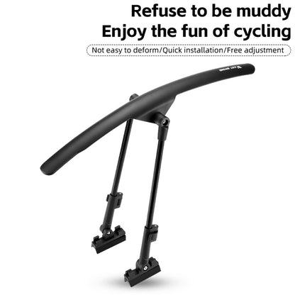 WEST BIKING YP0714032 Road Bike Fender Adjustable PP Mudguard