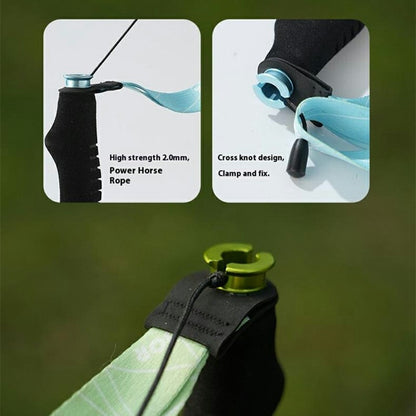 KODENOR 1Pc 120cm Professional Trekking Pole Ultralight Carbon Fiber Quick Lock Foldable Hiking Stick
