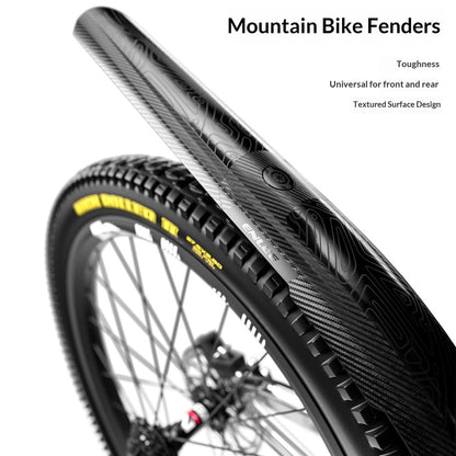 ENLEE For Mountain Downhill Bicycle Extended Wide Fender Lightweight Bike Mudguard with Wide Coverage