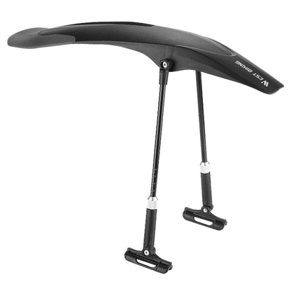 WEST BIKING YP0714025 Mountain Bike Rear  Fender with Adjustable Support Rods, Bicycle Fender for 26", 27.5", 29" Bikes