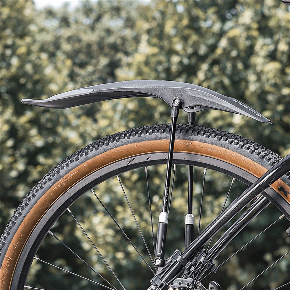 WEST BIKING YP0714025 Mountain Bike Rear  Fender with Adjustable Support Rods, Bicycle Fender for 26", 27.5", 29" Bikes