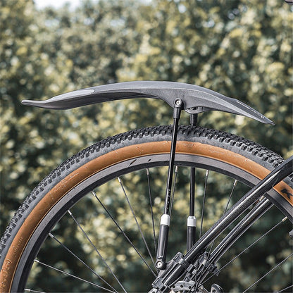 WEST BIKING YP0714025 Mountain Bike Rear  Fender with Adjustable Support Rods, Bicycle Fender for 26", 27.5", 29" Bikes