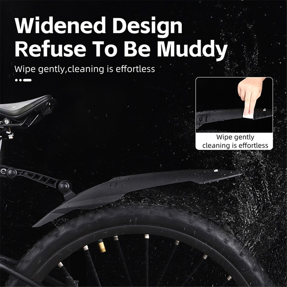 WEST BIKING YP0714026 Bike Mudguard Wheel Protector Bicycles Plastic Mud Fender