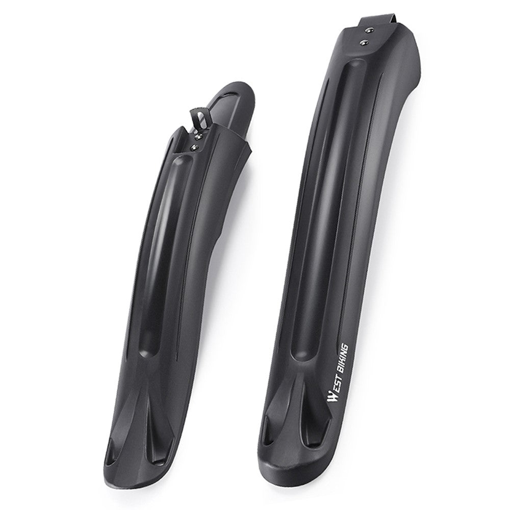 WEST BIKING YP0714028 1 Pair Arc Design Front and Rear Mountain Bike Widened Fenders