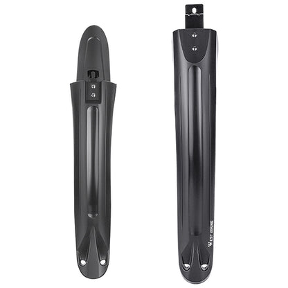 WEST BIKING YP0714028 1 Pair Arc Design Front and Rear Mountain Bike Widened Fenders