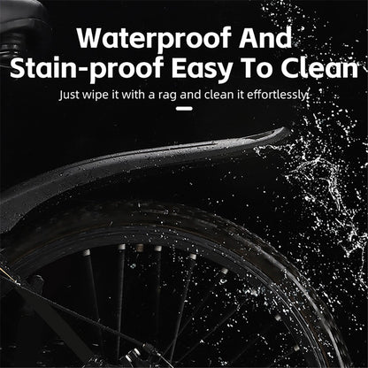 WEST BIKING YP0714028 1 Pair Arc Design Front and Rear Mountain Bike Widened Fenders