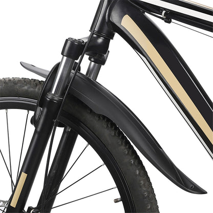 WEST BIKING YP0714028 1 Pair Arc Design Front and Rear Mountain Bike Widened Fenders