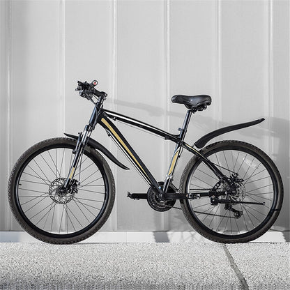 WEST BIKING YP0714028 1 Pair Arc Design Front and Rear Mountain Bike Widened Fenders