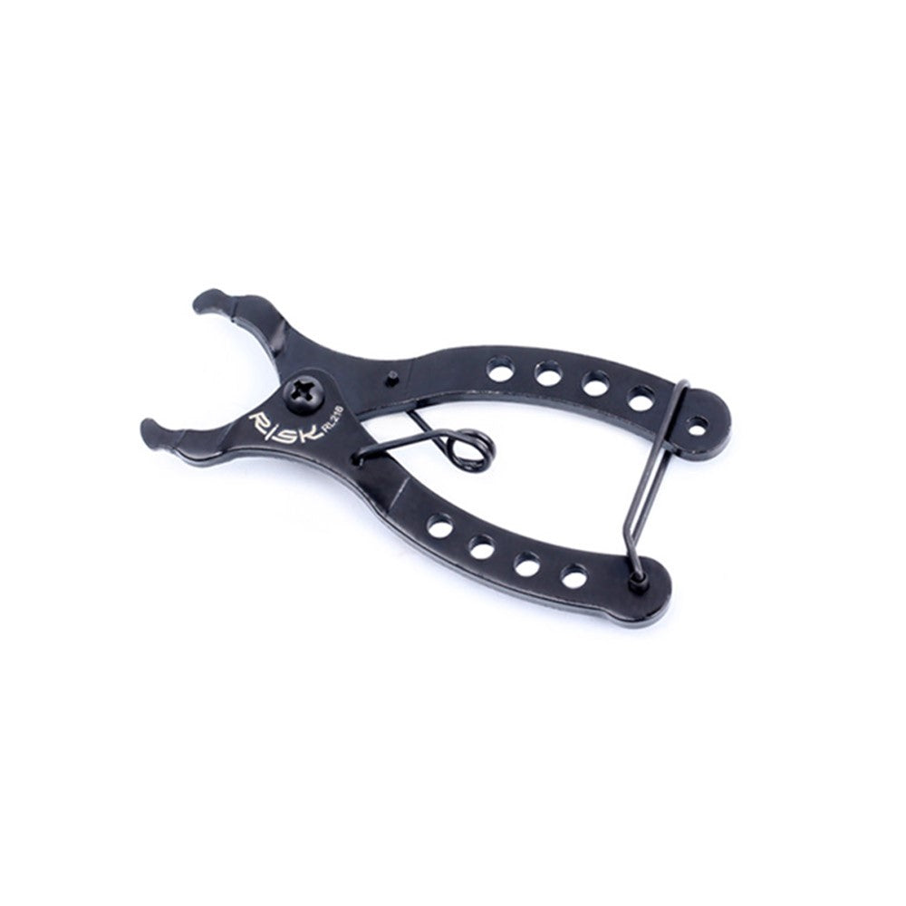 RISK Bicycle Mini Chain Quick Link Tool MTB Mountain Road Bike Magic Buckle Removal Installation Tool Clamp Black