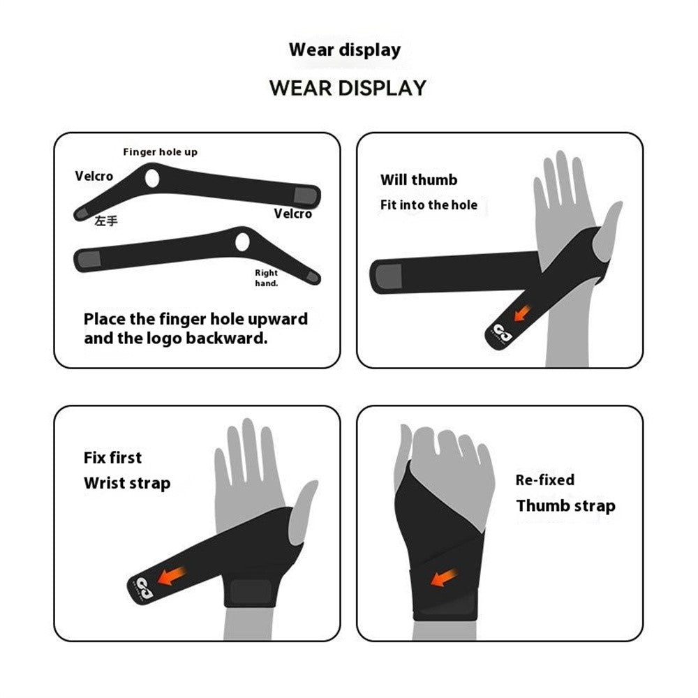 GOLOVEJOY HW15 Snooker Billiards Pool Wrist Support Brace Tendon Sheath Sleeve Training Aid Glove