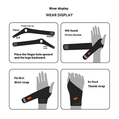 GOLOVEJOY HW15 Snooker Billiards Pool Wrist Support Brace Tendon Sheath Sleeve Training Aid Glove