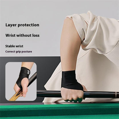 GOLOVEJOY HW15 Snooker Billiards Pool Wrist Support Brace Tendon Sheath Sleeve Training Aid Glove