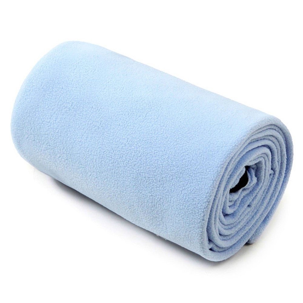 180 x 70 - 75cm Fleece Sleeping Bag Lightweight Portable Inner Liner for Outdoor Camping Travel
