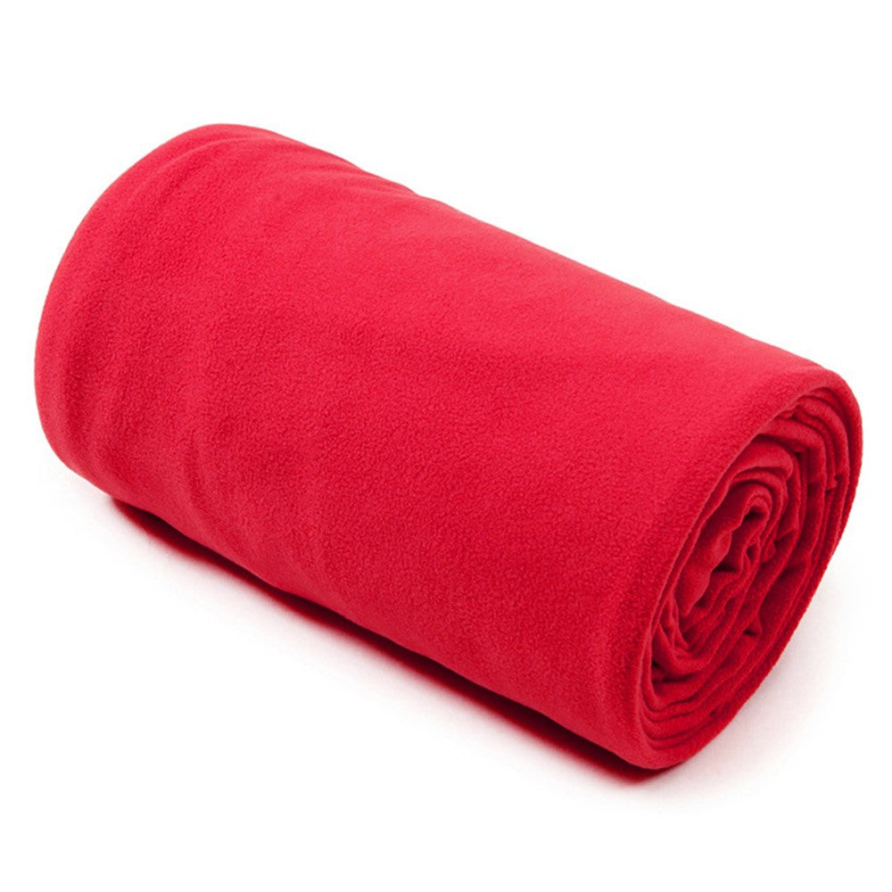 180 x 70 - 75cm Fleece Sleeping Bag Lightweight Portable Inner Liner for Outdoor Camping Travel