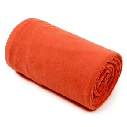 180 x 70 - 75cm Fleece Sleeping Bag Lightweight Portable Inner Liner for Outdoor Camping Travel
