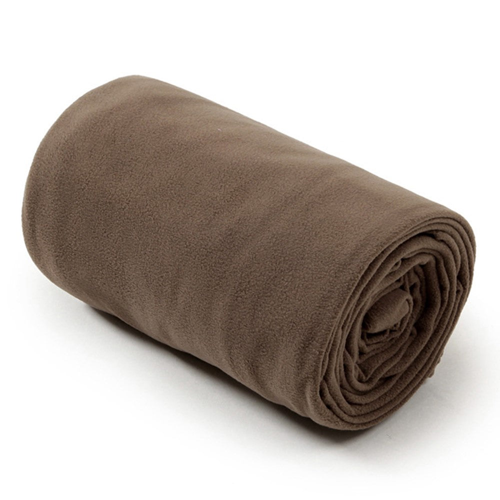 180 x 70 - 75cm Fleece Sleeping Bag Lightweight Portable Inner Liner for Outdoor Camping Travel