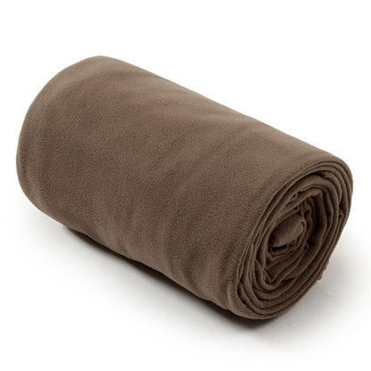 180 x 70 - 75cm Fleece Sleeping Bag Lightweight Portable Inner Liner for Outdoor Camping Travel