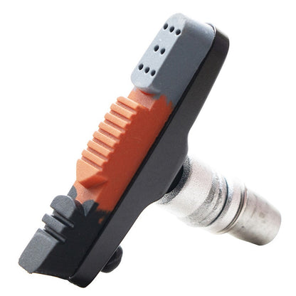 MI.XIM 1 Pair 55mm Bicycle Brake Non-Slip Block Rubber+Aluminum Alloy Road Mountain Bike Brake Pads