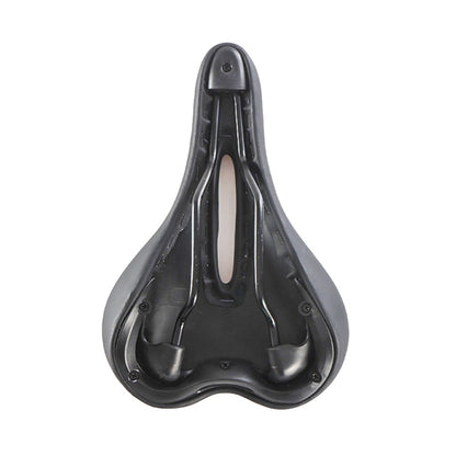Waterproof PU Leather Bike Saddle Hollow Bicycle Cushion Shockproof Bike Seat Cover