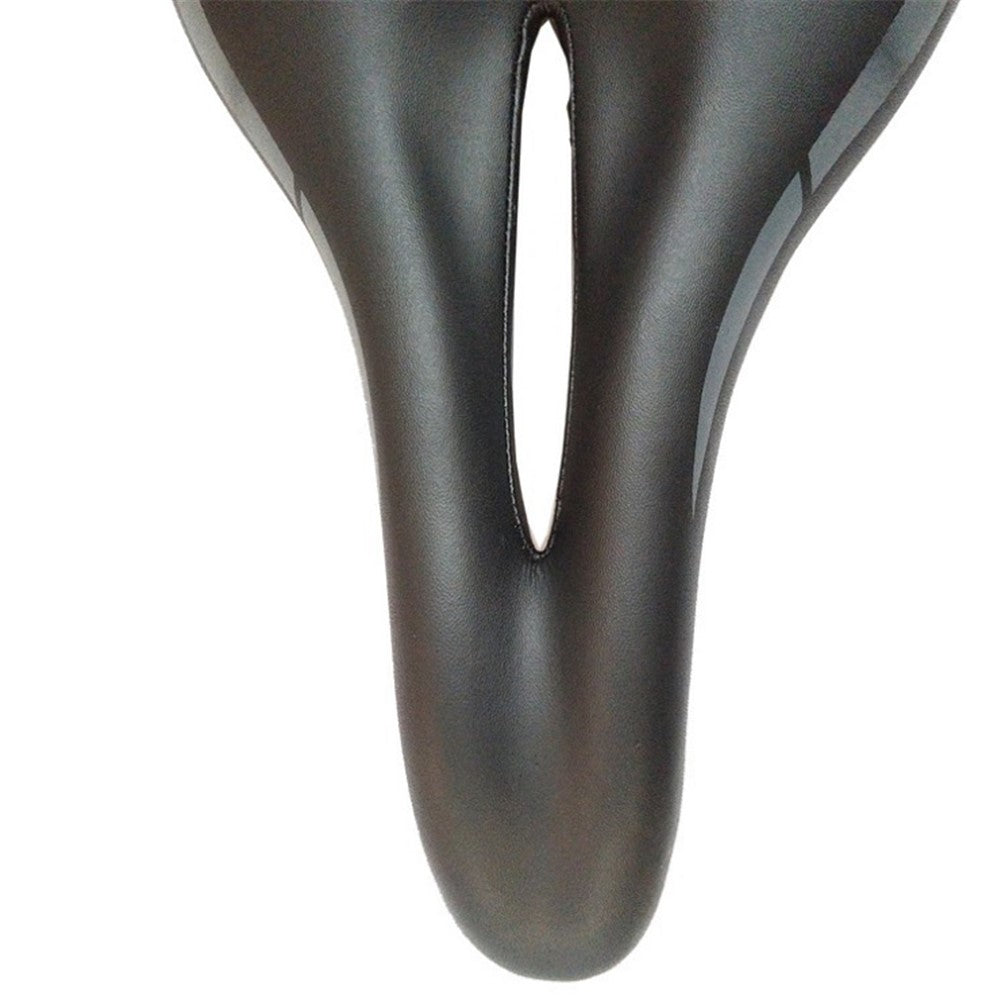 Waterproof PU Leather Bike Saddle Hollow Bicycle Cushion Shockproof Bike Seat Cover
