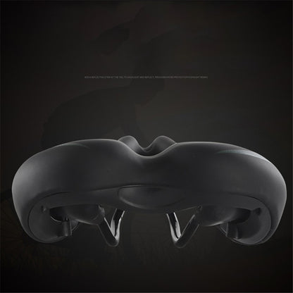 Waterproof PU Leather Bike Saddle Hollow Bicycle Cushion Shockproof Bike Seat Cover
