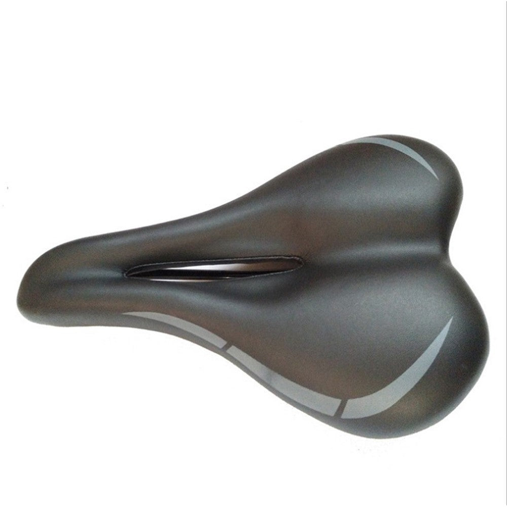 Waterproof PU Leather Bike Saddle Hollow Bicycle Cushion Shockproof Bike Seat Cover