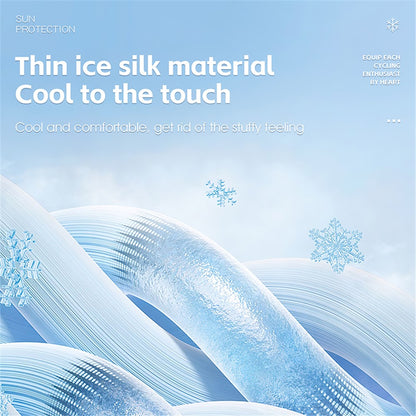 WEST BIKING YP0212125 1 Pair Unisex Ice Silk Cooling Sleeves Summer Sunscreen UV Protection Arm Sleeves