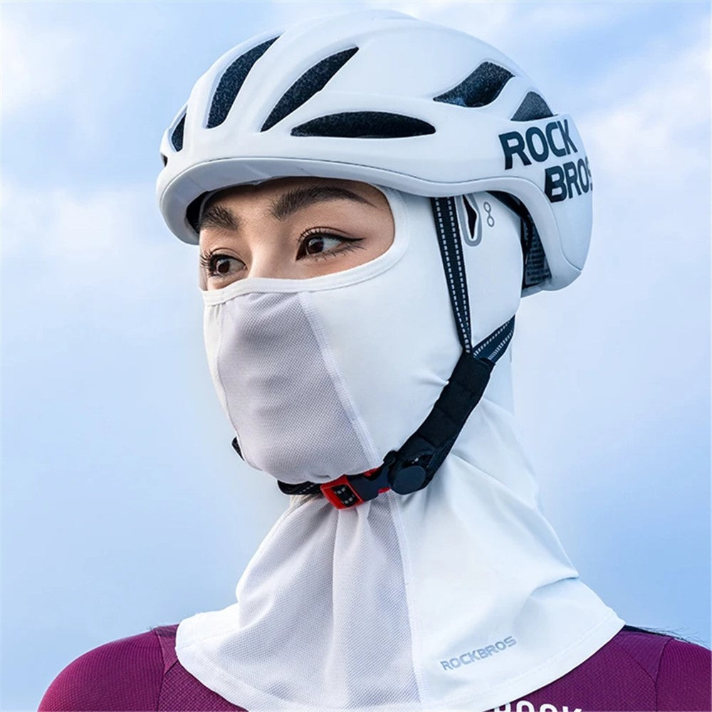 ROCKBROS LF70878 Ice Silk Face Mask Neck Gaiter Summer Anti-UV Head Scarf